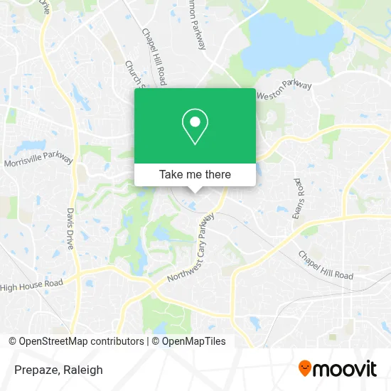 Prepaze map