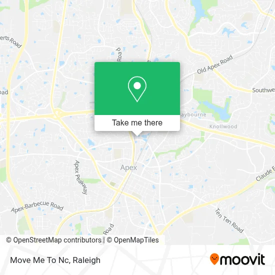 Move Me To Nc map