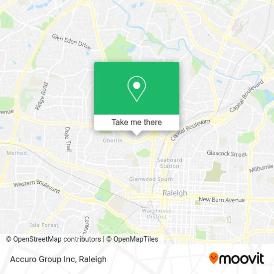 Accuro Group Inc map