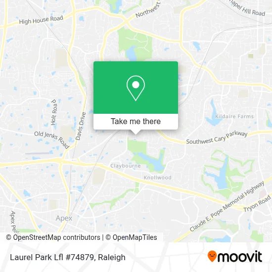 Laurel Park Lfl #74879 map