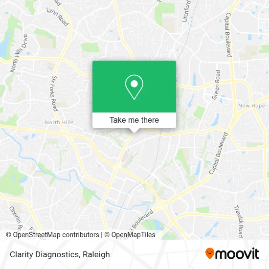 Clarity Diagnostics map