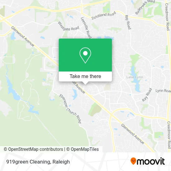 919green Cleaning map