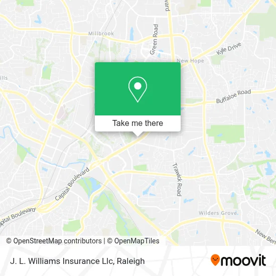J. L. Williams Insurance Llc map