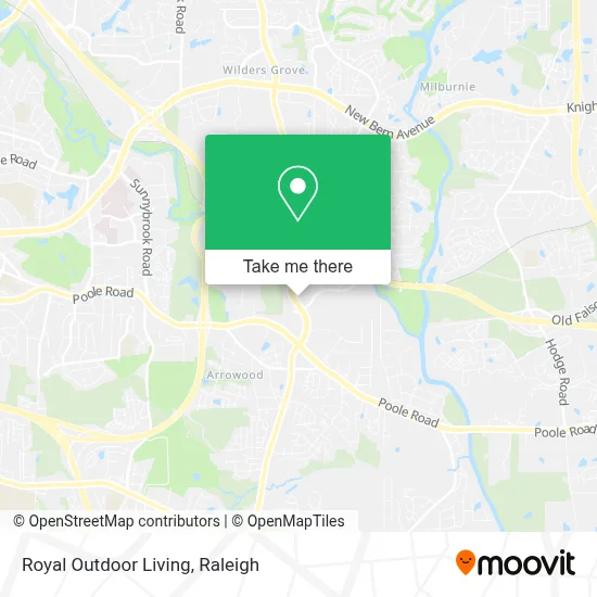 Royal Outdoor Living map