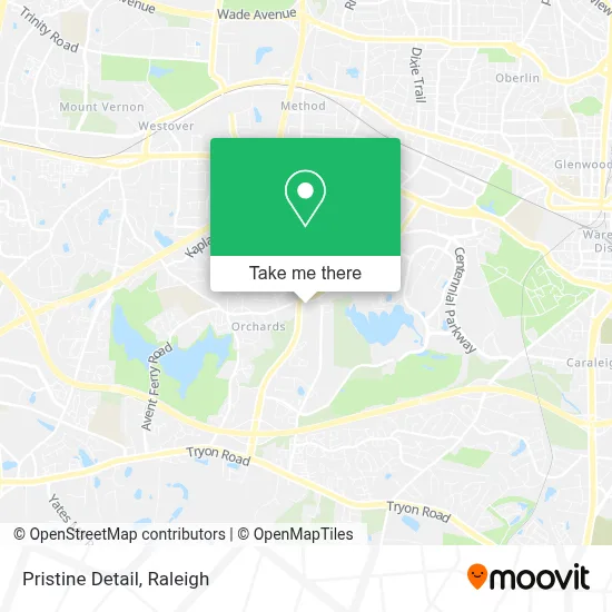 Pristine Detail map