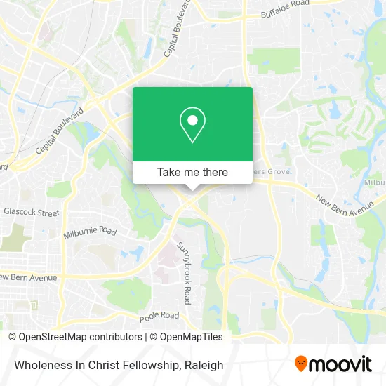 Wholeness In Christ Fellowship map