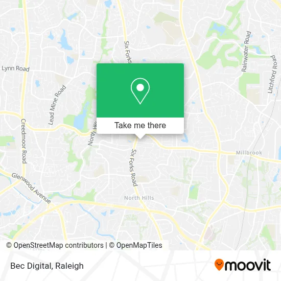 Bec Digital map