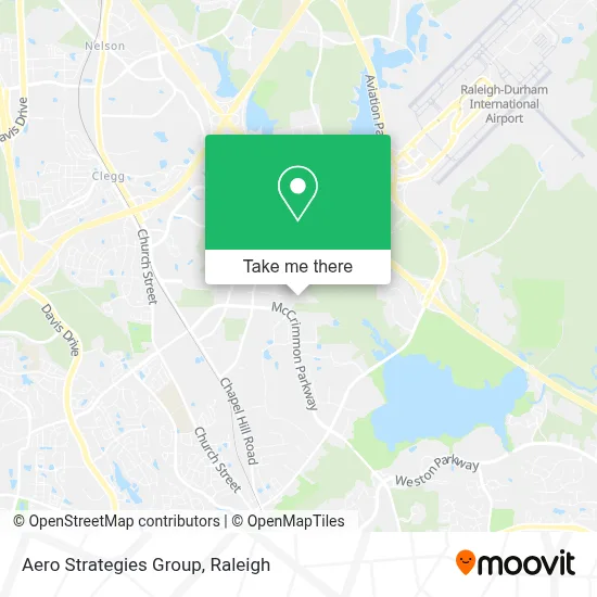 Aero Strategies Group map