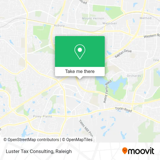 Luster Tax Consulting map