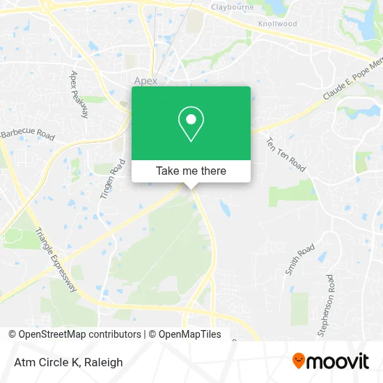 Atm Circle K map