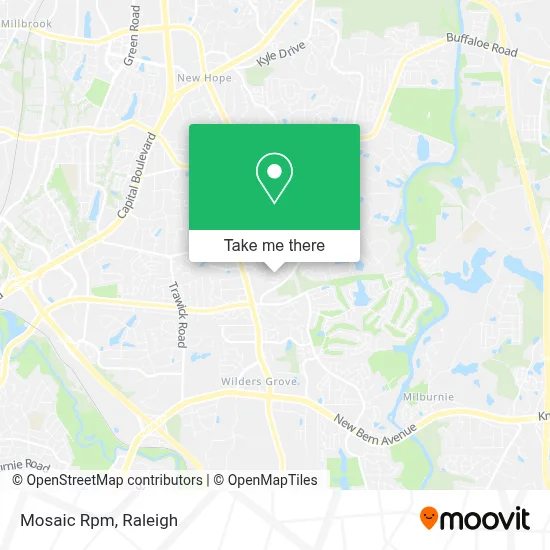 Mosaic Rpm map