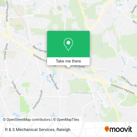 R & S Mechanical Services map