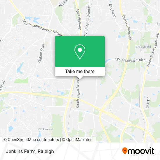 Jenkins Farm map