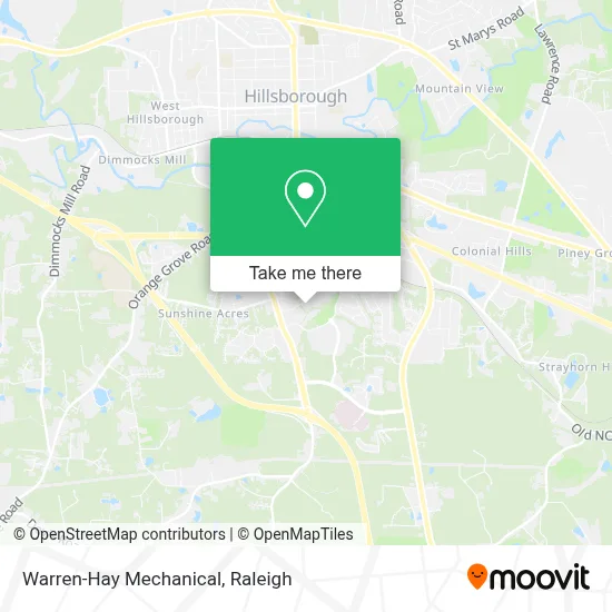 Warren-Hay Mechanical map
