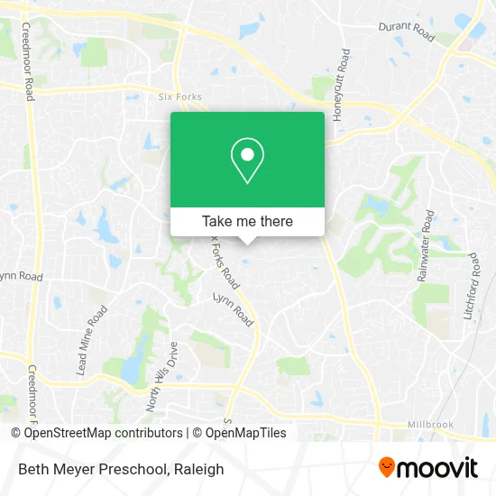 Beth Meyer Preschool map