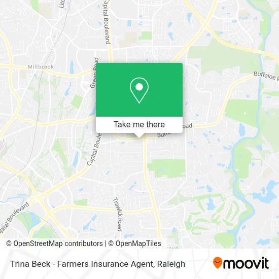 Trina Beck - Farmers Insurance Agent map