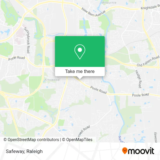 Safeway map