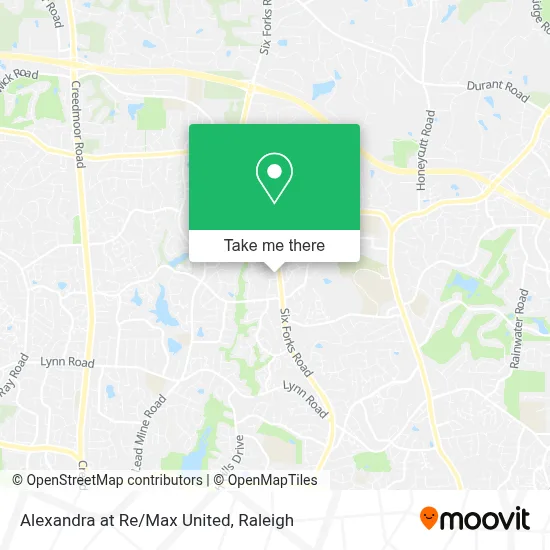 Alexandra at Re/Max United map