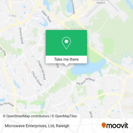 Microwave Enterprises, Ltd map