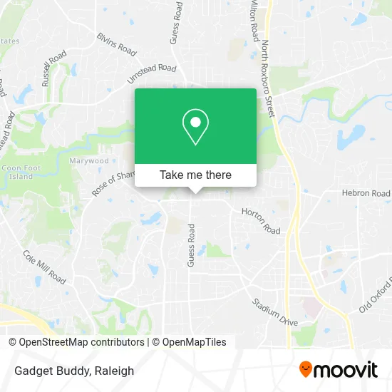 Gadget Buddy map