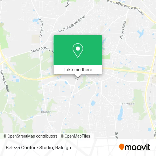 Beleza Couture Studio map