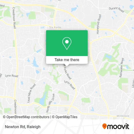 Newton Rd map