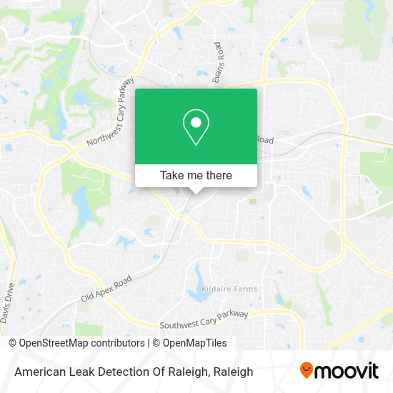 American Leak Detection Of Raleigh map