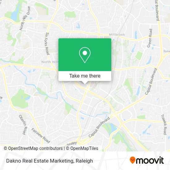 Dakno Real Estate Marketing map