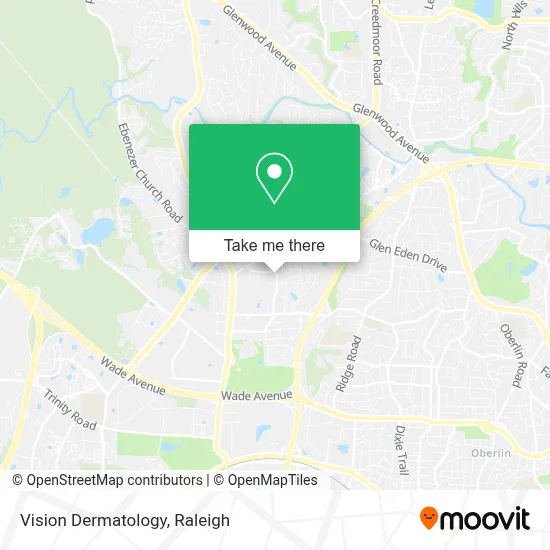 Vision Dermatology map