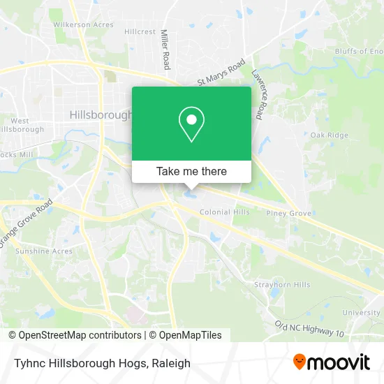 Tyhnc Hillsborough Hogs map