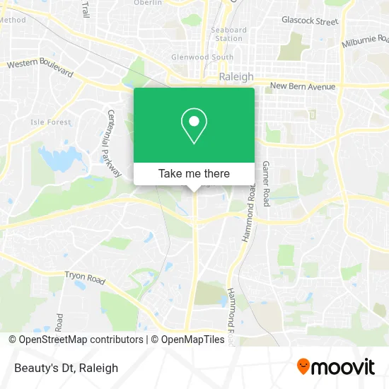 Beauty's Dt map