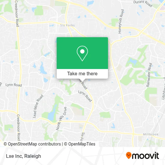 Lxe Inc map