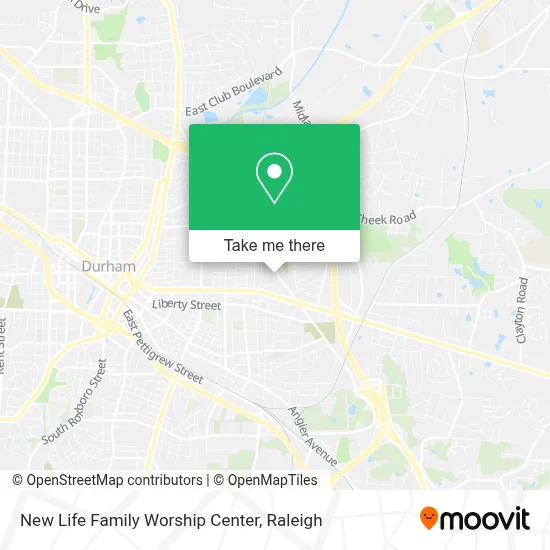 New Life Family Worship Center map