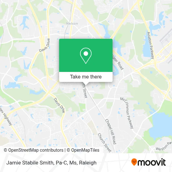 Jamie Stabile Smith, Pa-C, Ms map
