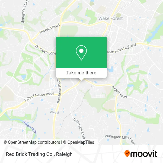 Mapa de Red Brick Trading Co.
