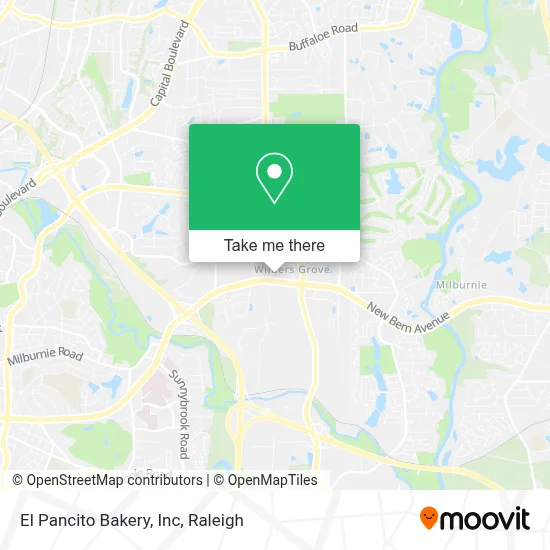 El Pancito Bakery, Inc map
