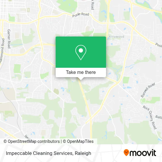 Impeccable Cleaning Services map