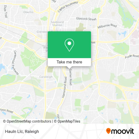 Hauln Llc map