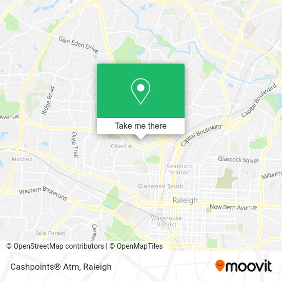 Cashpoints® Atm map