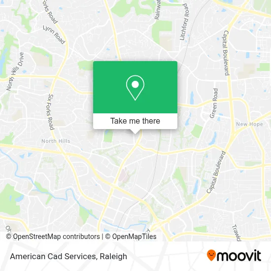 American Cad Services map