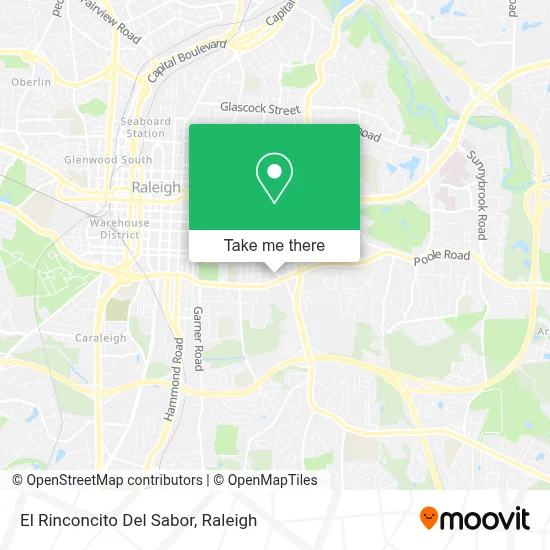 El Rinconcito Del Sabor map