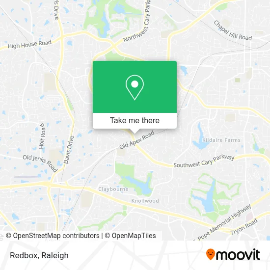 Redbox map