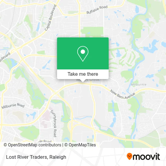 Lost River Traders map