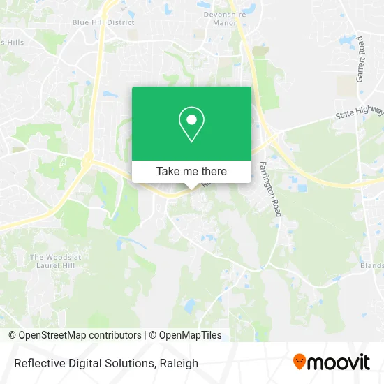 Reflective Digital Solutions map