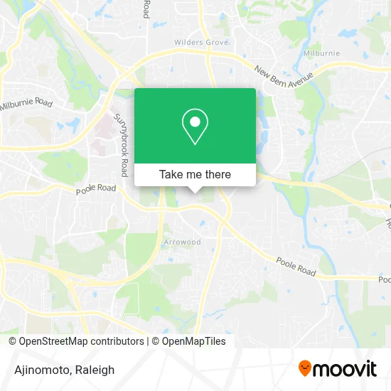 Ajinomoto map