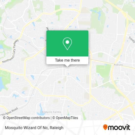 Mosquito Wizard Of Nc map