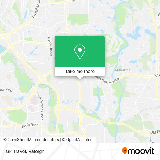 Gk Travel map