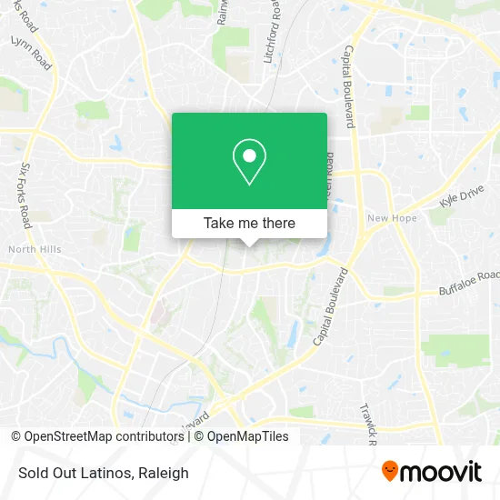Sold Out Latinos map