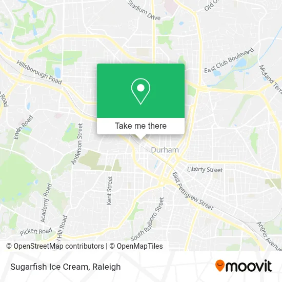 Sugarfish Ice Cream map