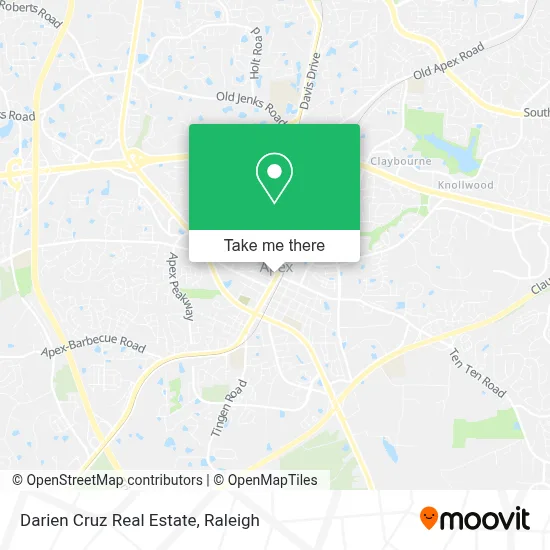 Darien Cruz Real Estate map